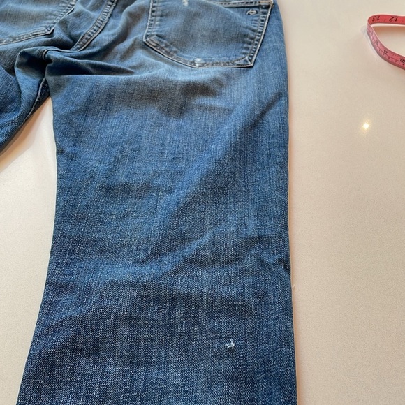 Rag & Bone Dre, Low Rise, Distressed Ankle Jean, Size 30 - Picture 10 of 12